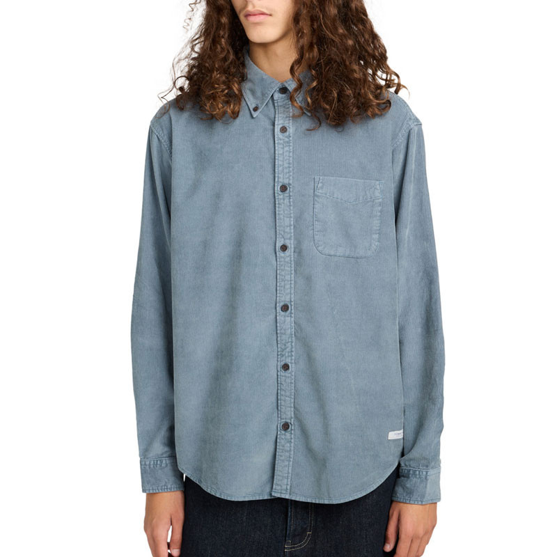 Camisa Element: Button Down Reg Cord (Blue Mirage)