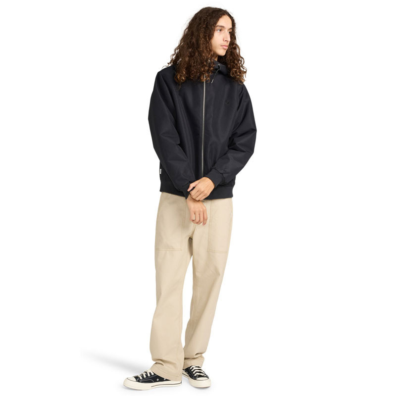 Chaqueta Element: Hooded Puffer (Flint Black)