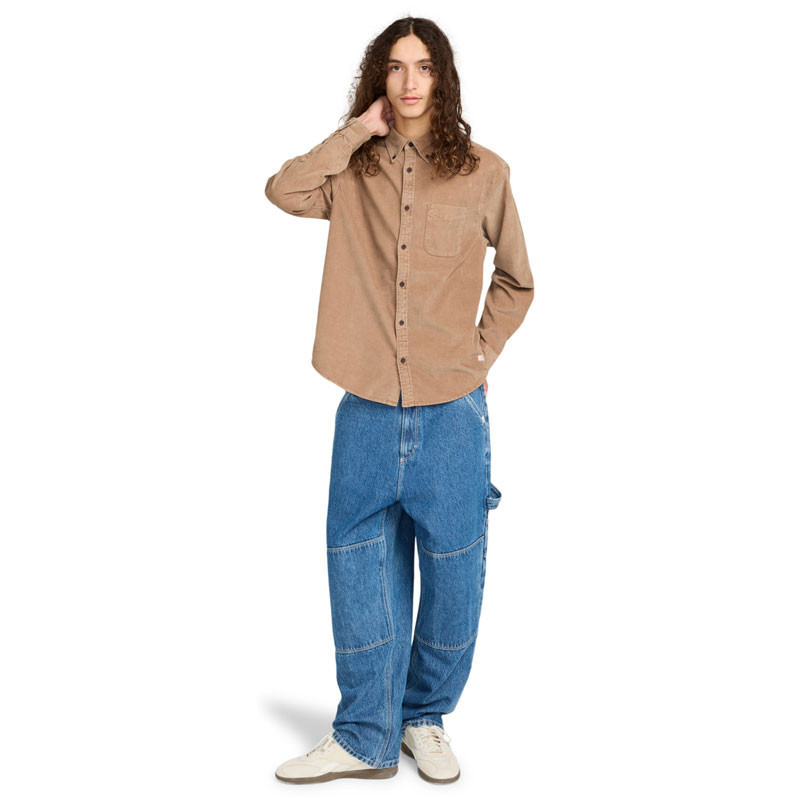 Camisa Element: Button Down Reg Cord (Caribou)