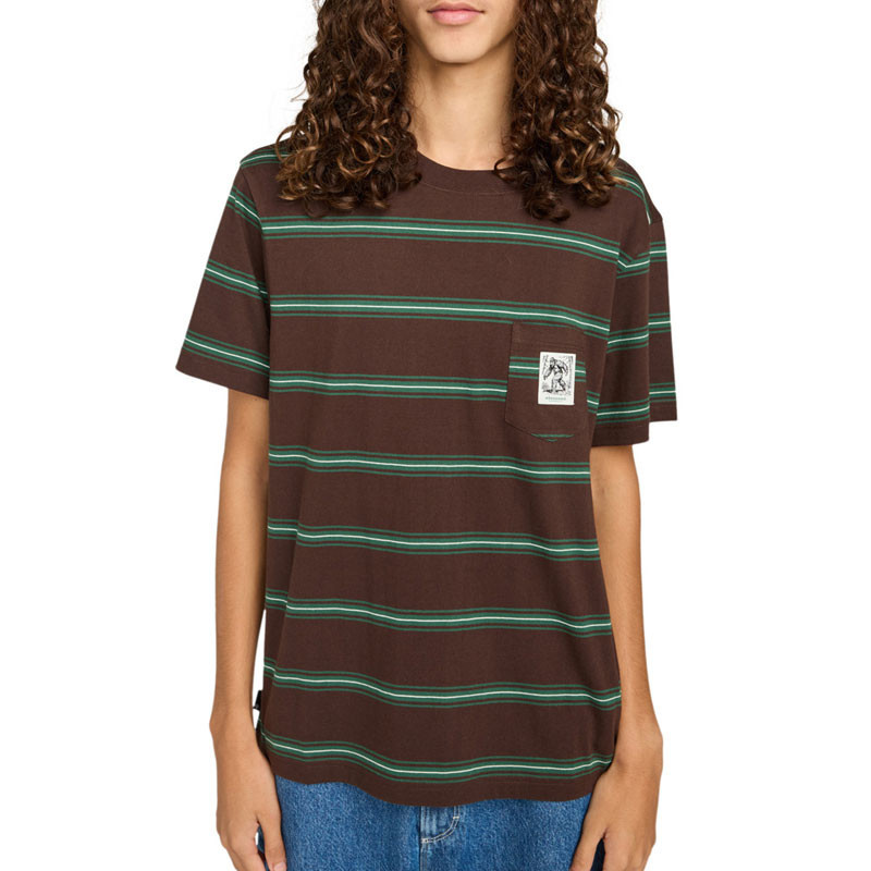 Camiseta Element: Bigfoot Pkt Lbl (Java Stripe)