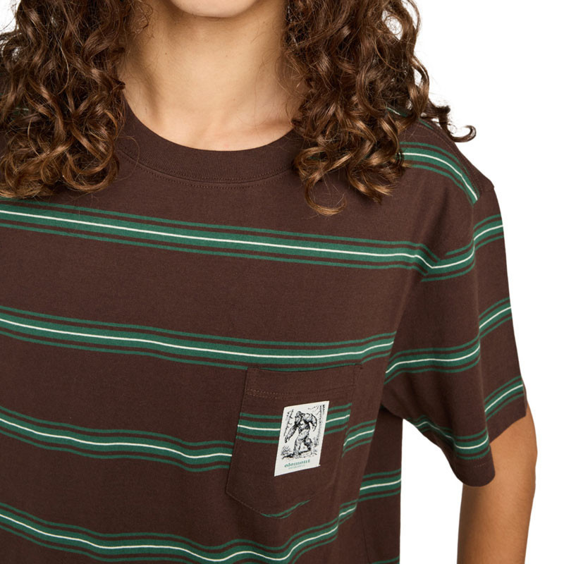 Camiseta Element: Bigfoot Pkt Lbl (Java Stripe)