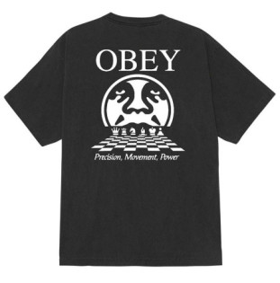 Camiseta Obey: Obey Precision (Pigment Dusty Black)