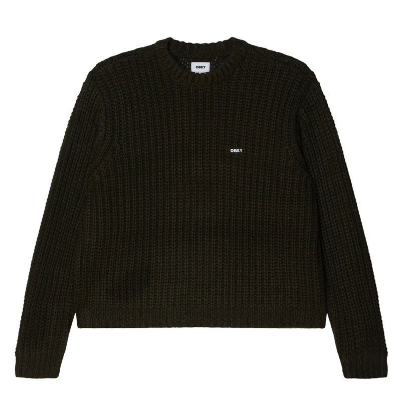 Jersey Obey: Obey Bold Chunky Sweater (Rosin)