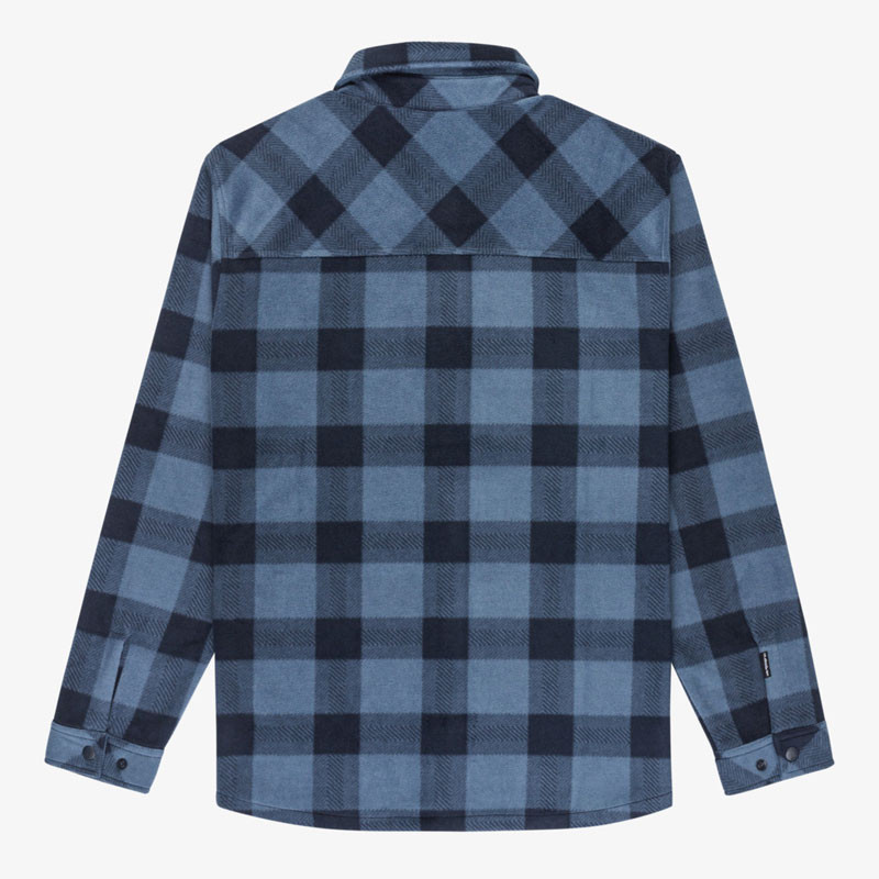 Chaqueta Quiksilver: Bering Strait Check Shirt (China Blue)