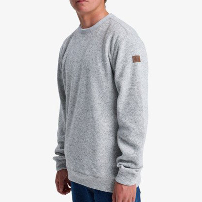Sudadera Quiksilver: Keller Crew (Light Grey Heather)