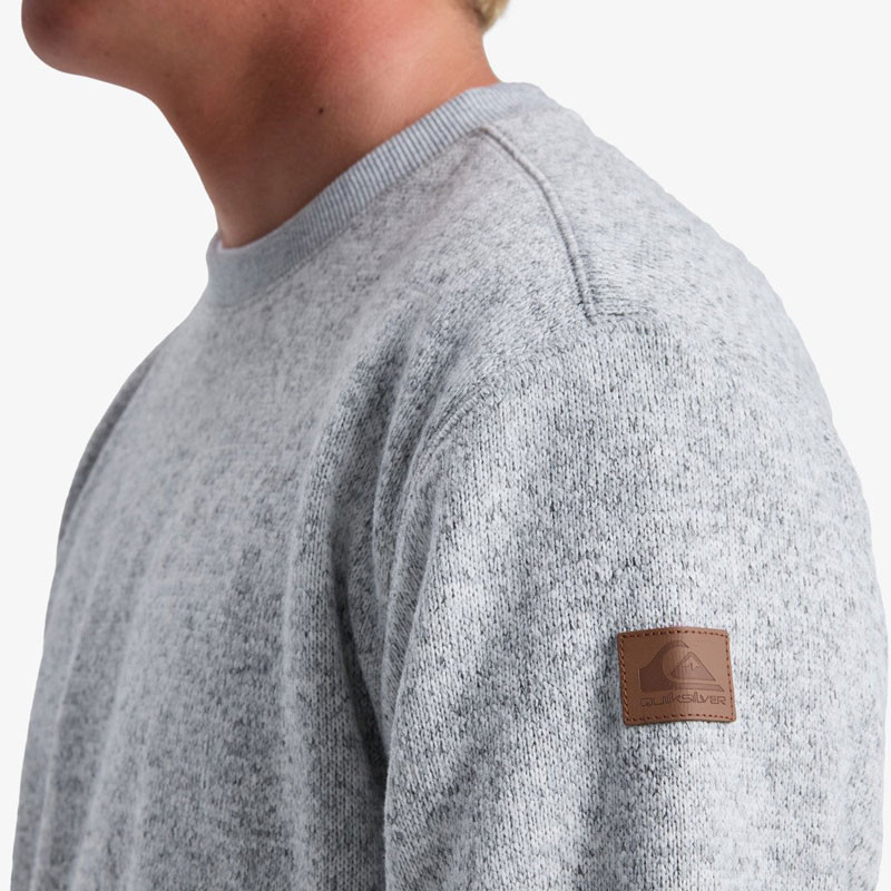 Sudadera Quiksilver: Keller Crew (Light Grey Heather)