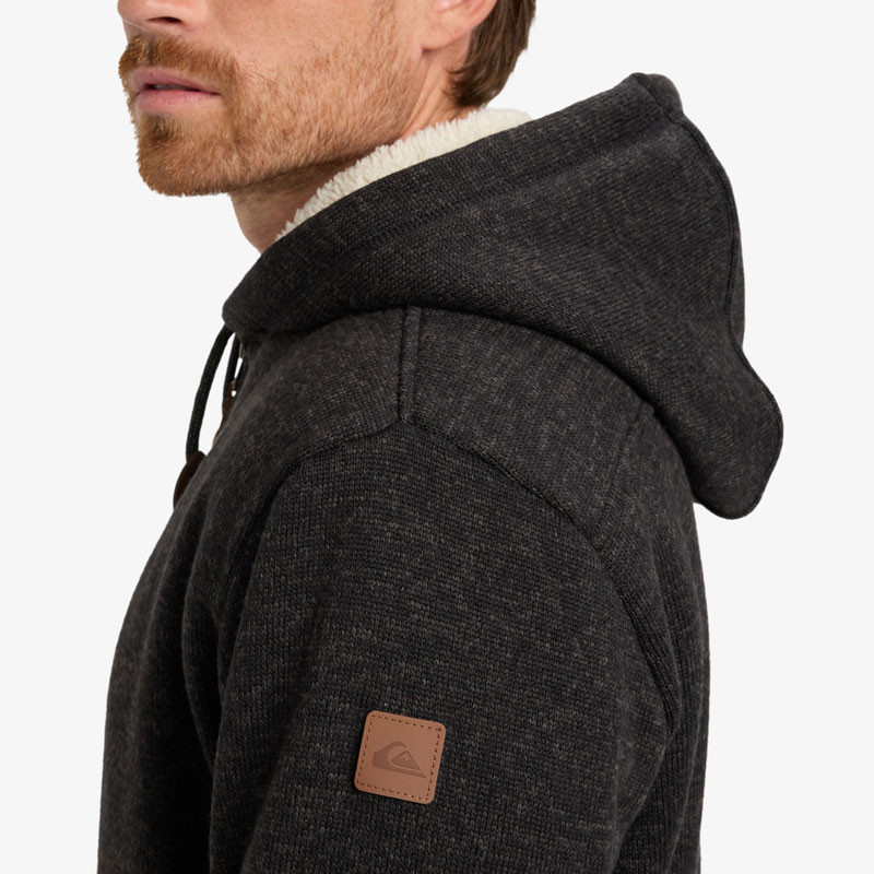 Chaqueta Quiksilver: Keller Sherpa (Black Heather)