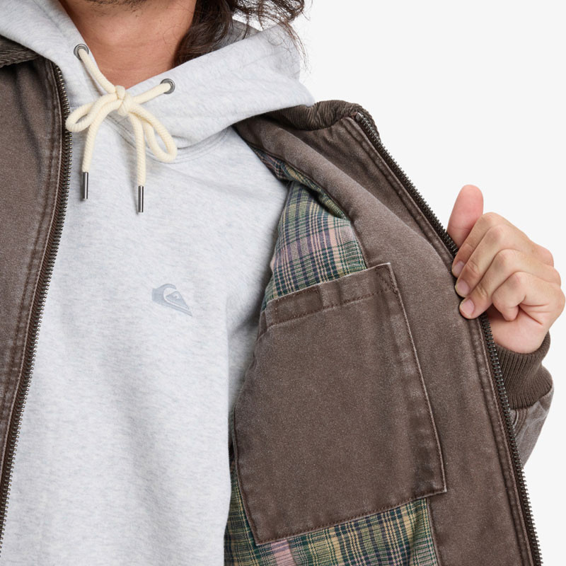 Chaqueta Quiksilver: Shaper Pad (Chocolate Brown)