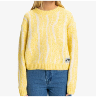 Jersey Quiksilver: Selwyn Sweater (Rattan Sand Strokes)