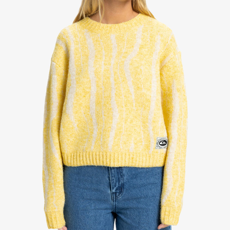 Jersey Quiksilver: Selwyn Sweater (Rattan Sand Strokes)