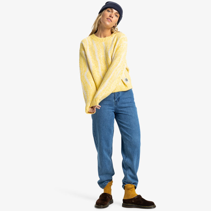 Jersey Quiksilver: Selwyn Sweater (Rattan Sand Strokes)