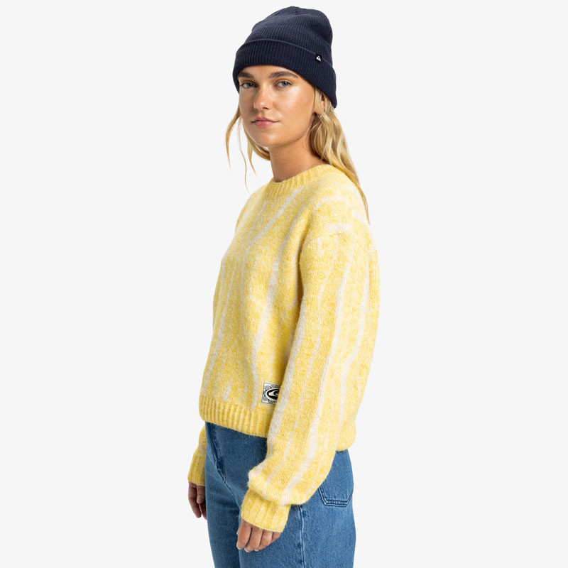 Jersey Quiksilver: Selwyn Sweater (Rattan Sand Strokes)