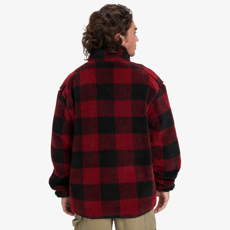 Chaqueta Quiksilver: Mercury Woodlan (Biking Red Plaid)
