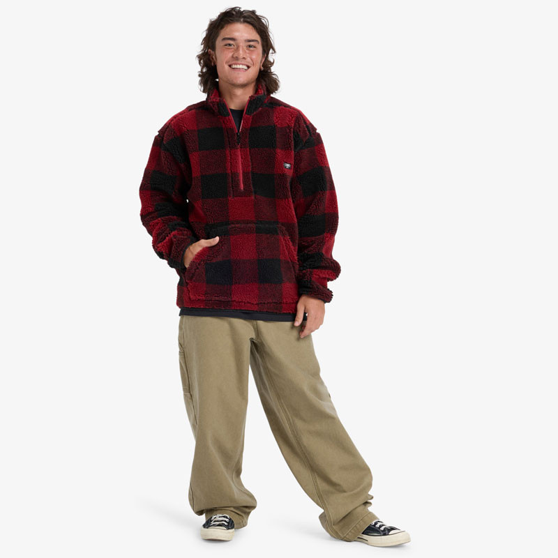 Chaqueta Quiksilver: Mercury Woodlan (Biking Red Plaid)