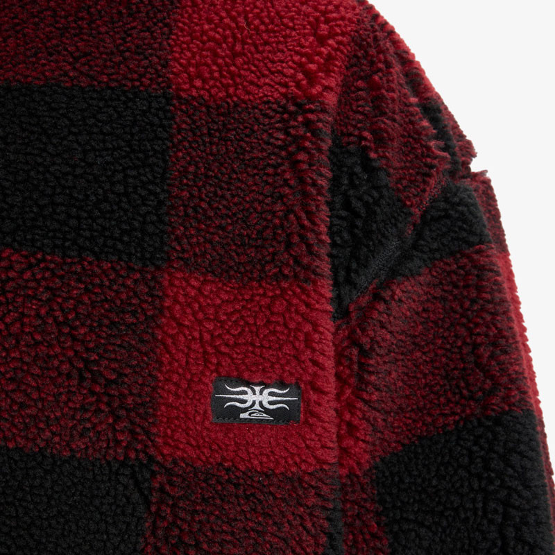 Chaqueta Quiksilver: Mercury Woodlan (Biking Red Plaid)
