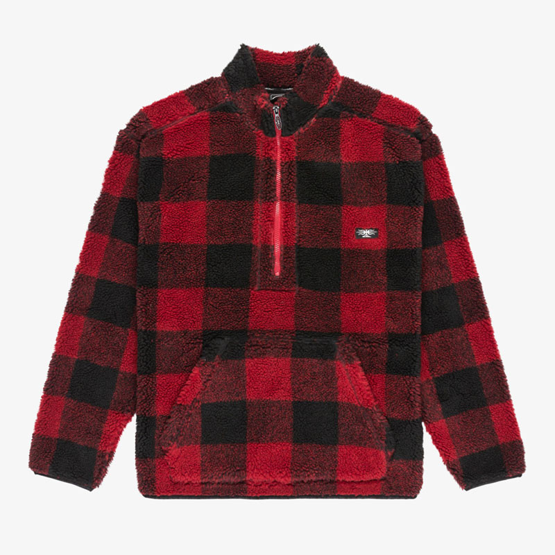 Chaqueta Quiksilver: Mercury Woodlan (Biking Red Plaid)