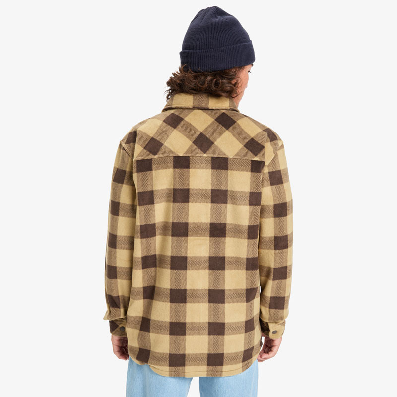Chaqueta Quiksilver: Bering Strait Check Shirt (Sponge)