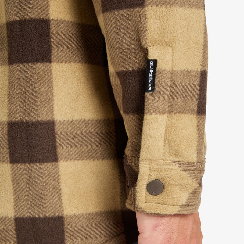 Chaqueta Quiksilver: Bering Strait Check Shirt (Sponge)