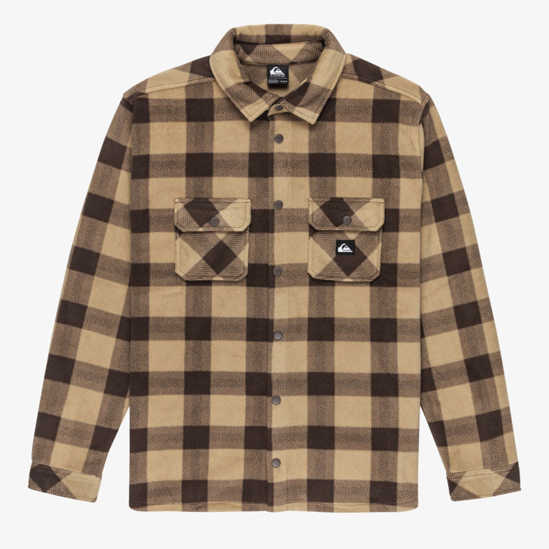 Chaqueta Quiksilver: Bering Strait Check Shirt (Sponge)