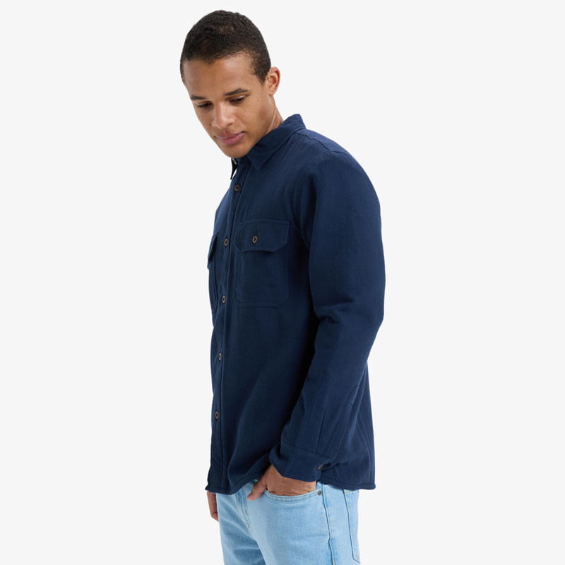 Chaqueta Quiksilver: Husson Sherpa (Dark Navy)