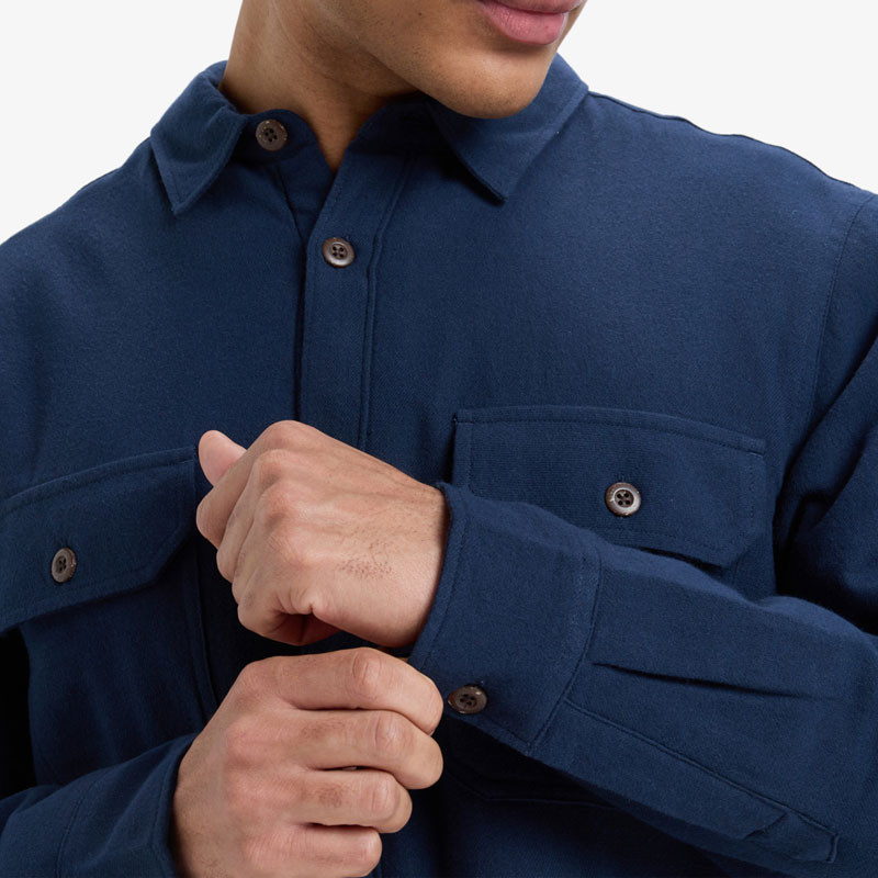 Chaqueta Quiksilver: Husson Sherpa (Dark Navy)
