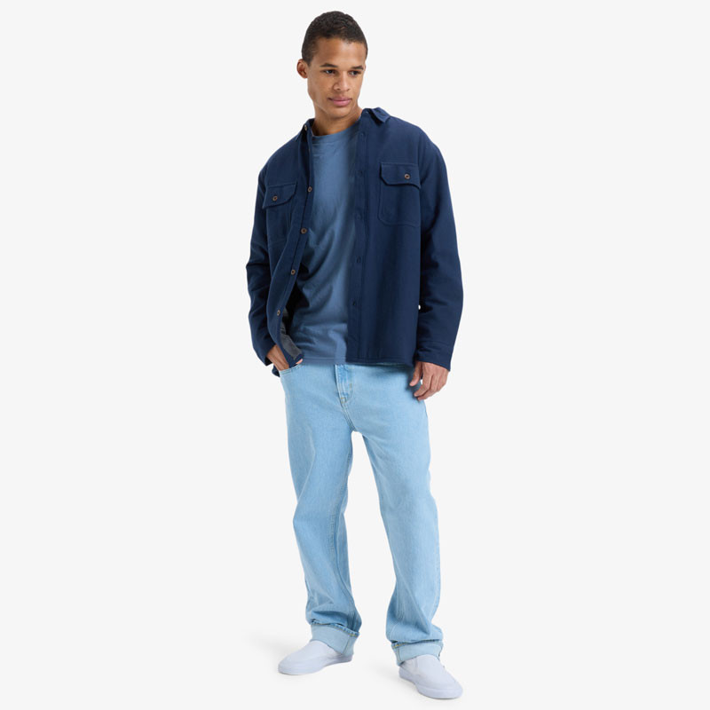 Chaqueta Quiksilver: Husson Sherpa (Dark Navy)