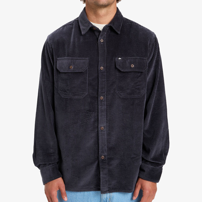 Camisa Quiksilver: Venture Cord (Indian Ink)