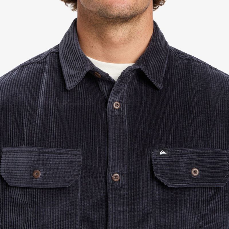 Camisa Quiksilver: Venture Cord (Indian Ink)