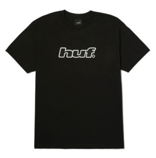 Camiseta HUF: H Dot SS Tee (Black)