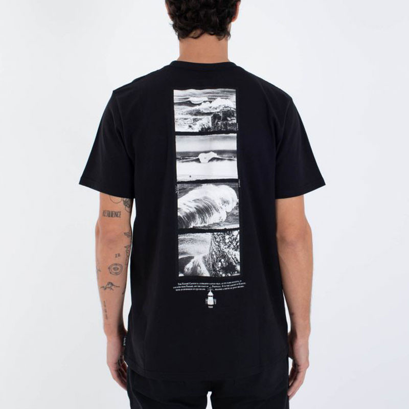 Camiseta Hurley: Nazare Sqns Tee (Black)