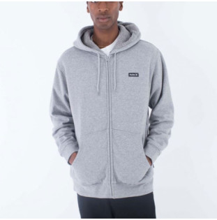 Chaqueta Hurley: Alps 20 Zip Hood (Heather Grey)