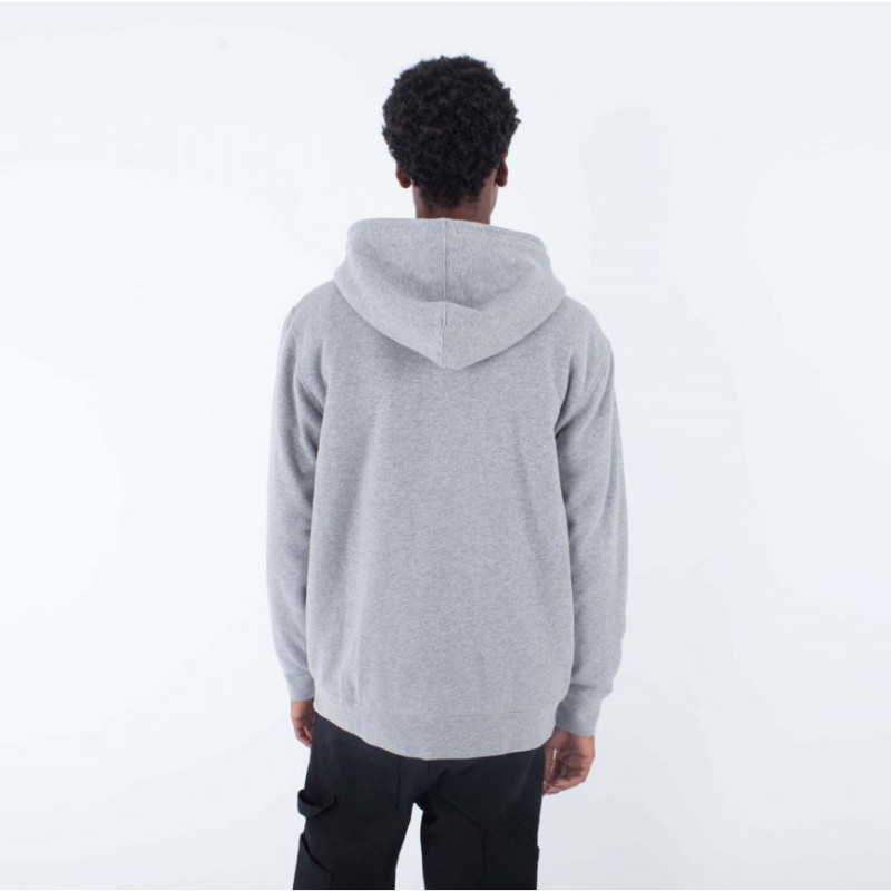 Chaqueta Hurley: Alps 20 Zip Hood (Heather Grey)