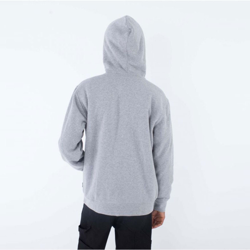 Chaqueta Hurley: Alps 20 Zip Hood (Heather Grey)