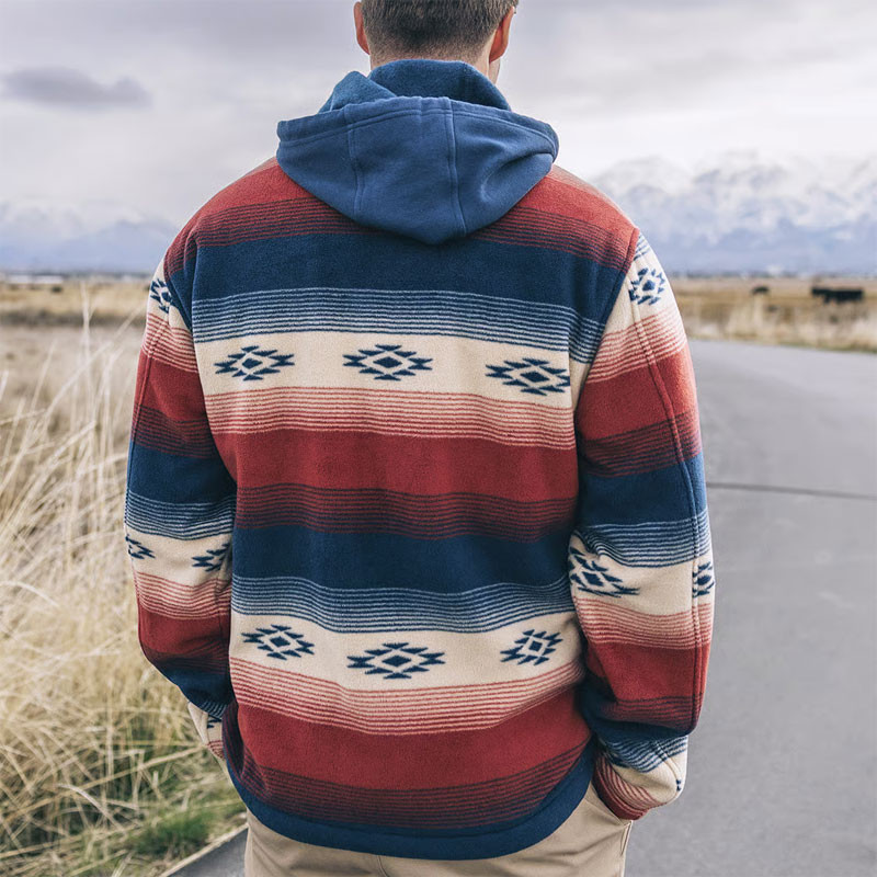 Chaqueta Hurley: Easy Rider Hooded Sherpa (Nightforce)