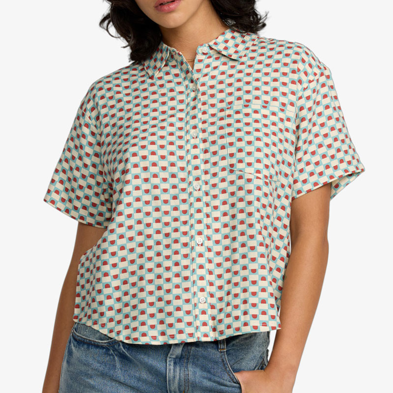 Camisa RVCA: Nauti (Sky Blue)