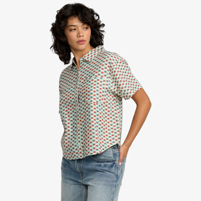 Camisa RVCA: Nauti (Sky Blue)