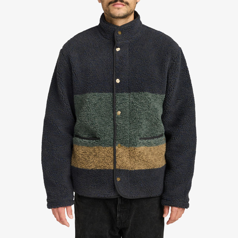Chaqueta RVCA: Westwood Snap Flc (Moody Blue)