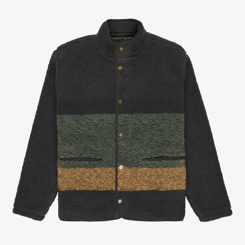 Chaqueta RVCA: Westwood Snap Flc (Moody Blue)