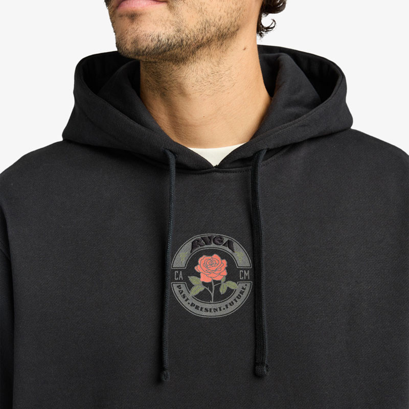 Sudadera RVCA: Roses Poster Hood (Black)