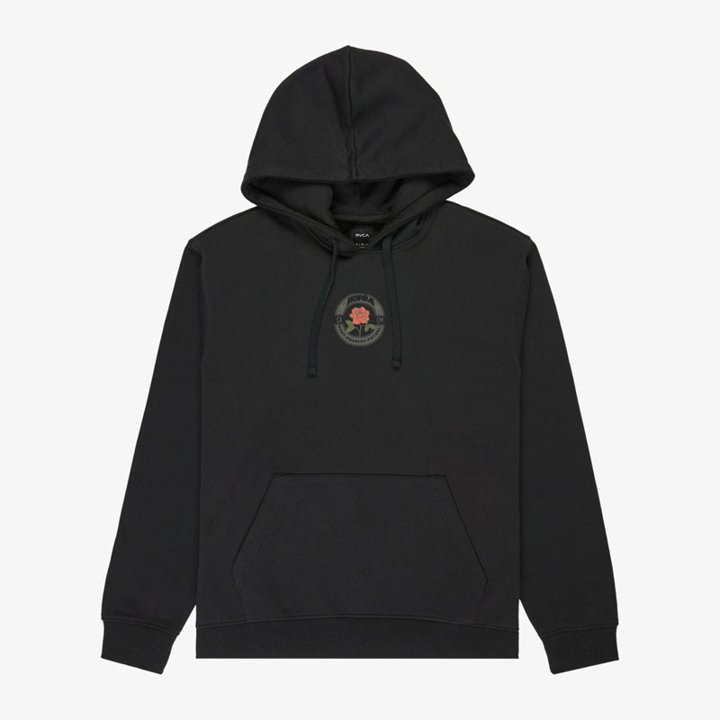 Sudadera RVCA: Roses Poster Hood (Black)