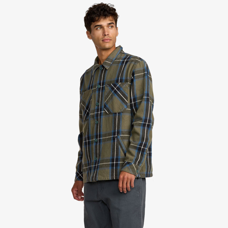 Chaqueta RVCA: Flight Risk (Hunter Green)