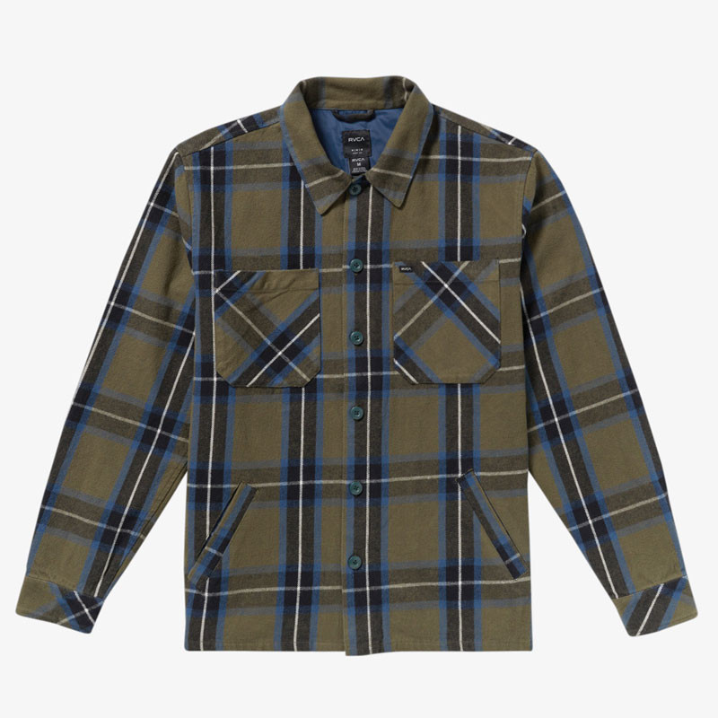 Chaqueta RVCA: Flight Risk (Hunter Green)