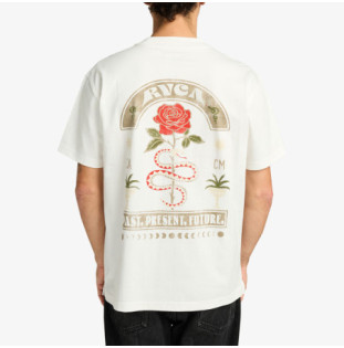 Camiseta RVCA: Roses Poster (Salt)