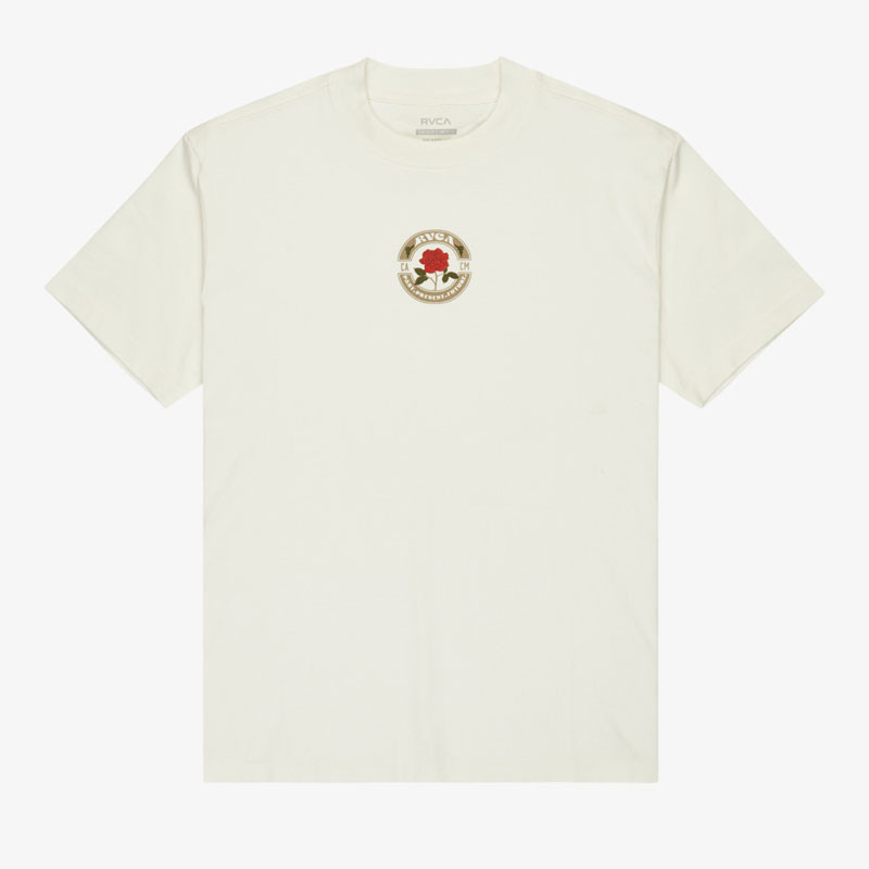 Camiseta RVCA: Roses Poster (Salt)