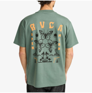 Camiseta RVCA: Butterfly Poster (Balsam Green)