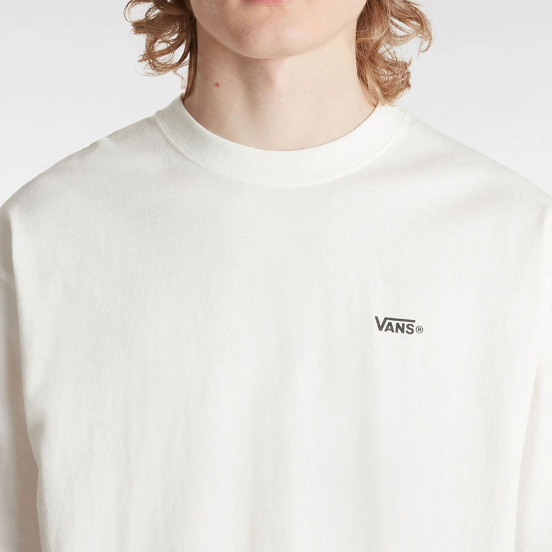 Camiseta Vans: Original Standards Stattement (White Blk)