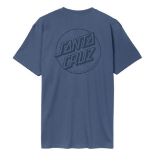 Camiseta Santa Cruz: Tonal Opus Dot Stripe T-Shirt (Hrtg Blue)