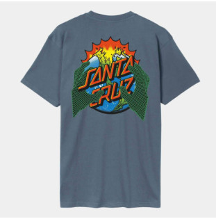 Camiseta Santa Cruz: Kendall End Of The Dot T-Shirt (Storm Gry)
