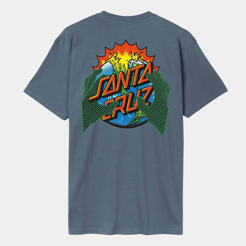 Camiseta Santa Cruz: Kendall End Of The Dot T-Shirt (Storm Gry)