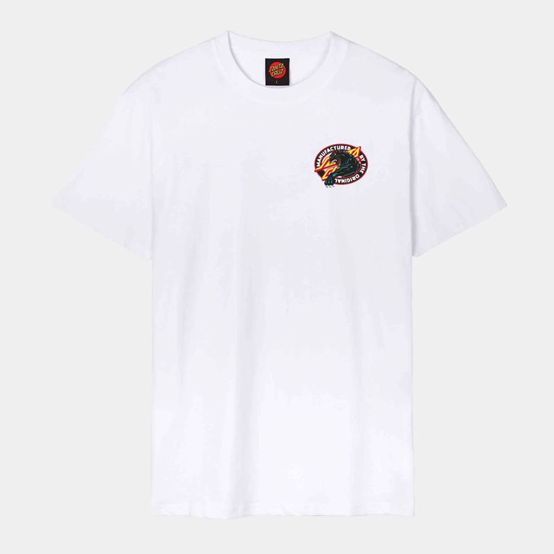 Camiseta Santa Cruz: Natas SC Panther T-Shirt (White)